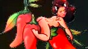 Wiggling my big ass in red thong for huge cocks to pound doggystyle