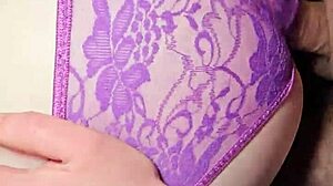 colleague's husband unloads huge cumshot on my panties over fat ass