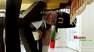 lets fuck mommy before thanksgiving feast with the whole family