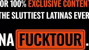 Tiny Latina's Tight Pussy Pounded Rough by American