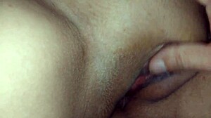 Petite brazilian teen shows daddy her tasty panty crotch then rides cock bareback