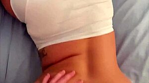 i can't resist pounding this slutty schoolgirl's big booty doggystyle before huge cumshot on ass