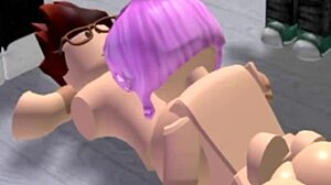 Hey sucking this furry Roblox cock feels wild