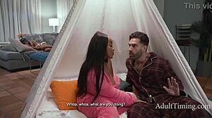 my ebony stepdaughter mocha menage shames bitchy stepmom lily starfire