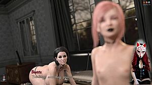 Shadows Ep 4: Milf Breastfeeds, Squirts, and Takes Cumshot on Huge Boobs