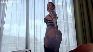 victor bliss first time with curvy blonde big tits anal ass to mouth deepthroat creampie orgasm