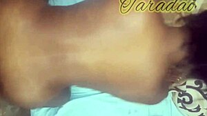 Devouring my black girl's tight ass homemade anal pounding
