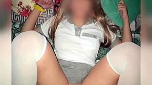 mi verga monstruosa destroza la panochita chica de esta colegiala mexicana