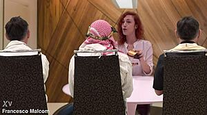 lo sceicco del kazzar 10 has her ass licked rimmed and fucked hard