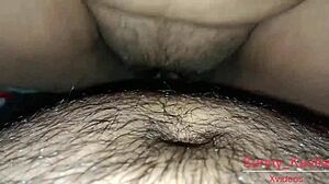 desi indian couple films their raw homemade sex up close from behind the scenes