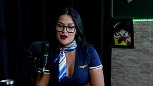 andressa urach's sheer red lingerie teases in swing cast as tifany rocha watches her exibicionismo fetish unfold outdoors