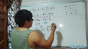 whoa that 62 year old math teacher nerd with brown eyes solved the sexual equation for a japanese creampie