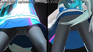 Leggings upskirts reveal hidden skirt fetish thrills up close