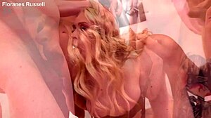 nikki riddle's tight ass gaped in 4on1 triple anal dap with deepthroat cum glass swallow