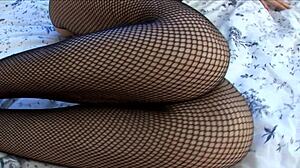 Blonde teen slut in catsuit takes anal doggystyle and deepthroat monster cock