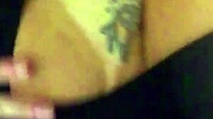 Peruvian milf Angel Lima fingers pussy in public bathroom part two