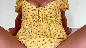 Dancing brazilian milf strips panties off tight dress so naughty!