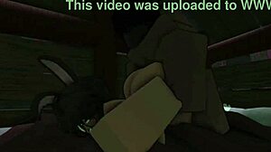 Cheating Furry Bunny Takes Big Black Cock Deep in Pussy