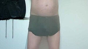 Carmen tries full body nylon pantyhose for sexy foot fetish fun 🦵👣