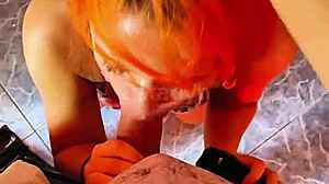 Beautiful Young Redhead Maid Yields to Seductive Amateur Advances