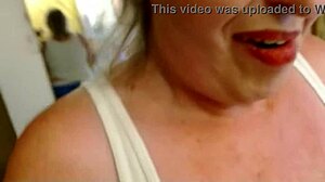 dawnskye1962 flaunts her huge hairy belly fat ass tank top panties pov update 128