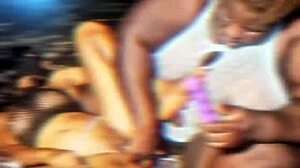 whoa, innocent concert girls outdoors turn into squirting threesome fuck frenzy