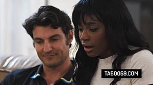 Why Deprive Yourself of Nicole Kitt's Ebony Pussy Riding and Deepthroat Action?