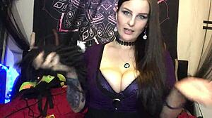 tattooed bbw mistress vlogs her bdsm toys big boobs tease
