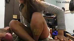 Bebelexxx's Footjob Leads to Doggystyle Pound!