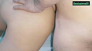 Desi Indian Teen Endures Brutal First-Time Anal Pain Bent Over Outdoor Closeup