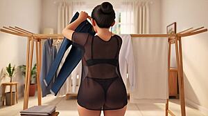 hey you ever seen a curvy ai mature clean naked with those huge interracial tits?