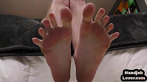 hey check this teen pov closeup hj stripping dirty talk on my cock