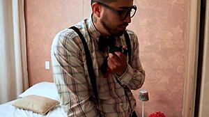 i catch stepsons sniffing my wet panties it turns me on so i ride his big cock - karen sleent