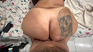 fire green fucked my huge ass and came all over it