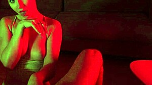 REDHEAD SLUT Deepthroats Monster Cock Once Red Light Hits In Bedroom Passion!