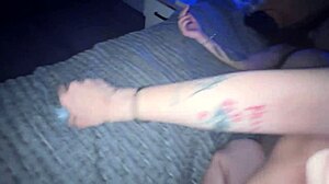 stepsis borrows charger then we scissor like wild lesbian sluts in bathroom