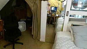 dawnskye1962 flaunts her huge hairy belly fat ass tank top panties pov update 128