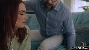 guy finds submissive wife and ebony bff in fetish gear ready for rough face fucking