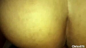 WOW THAT JUICY EBONY BOOTY SHAKING FROM THE BACK!