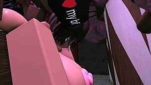 Cheating Furry Bunny Takes Big Black Cock Deep in Pussy