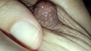 brunette squeezes fresh milk from her huge natural lactating tits