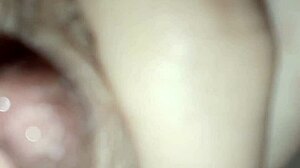 brunette squeezes fresh milk from her huge natural lactating tits