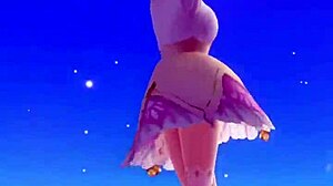 mmd japanese asian skirt lifts for sneaky upskirt tease