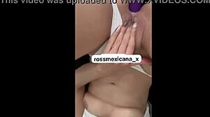 Rossmexicana's dildo thrusts make her moan endlessly hot?