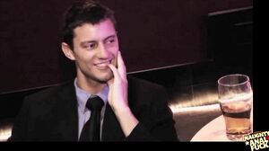 gabriela glaze takes cock and toy double in bar group anal threesome