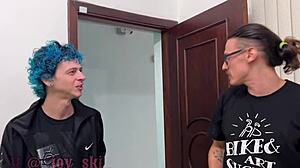 newlywed fills pussy raw making hubby watch closely