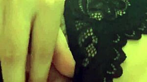 Horny Filipina Sayang Fingers Pussy In Sexy Costume