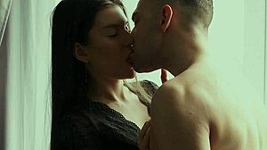WOW! homemade couple's sensual bedroom romp with cute babysitter riding tight pussy