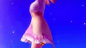 mmd japanese asian skirt lifts for sneaky upskirt tease