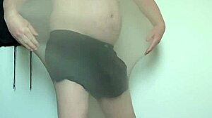 Carmen tries full body nylon pantyhose for sexy foot fetish fun 🦵👣